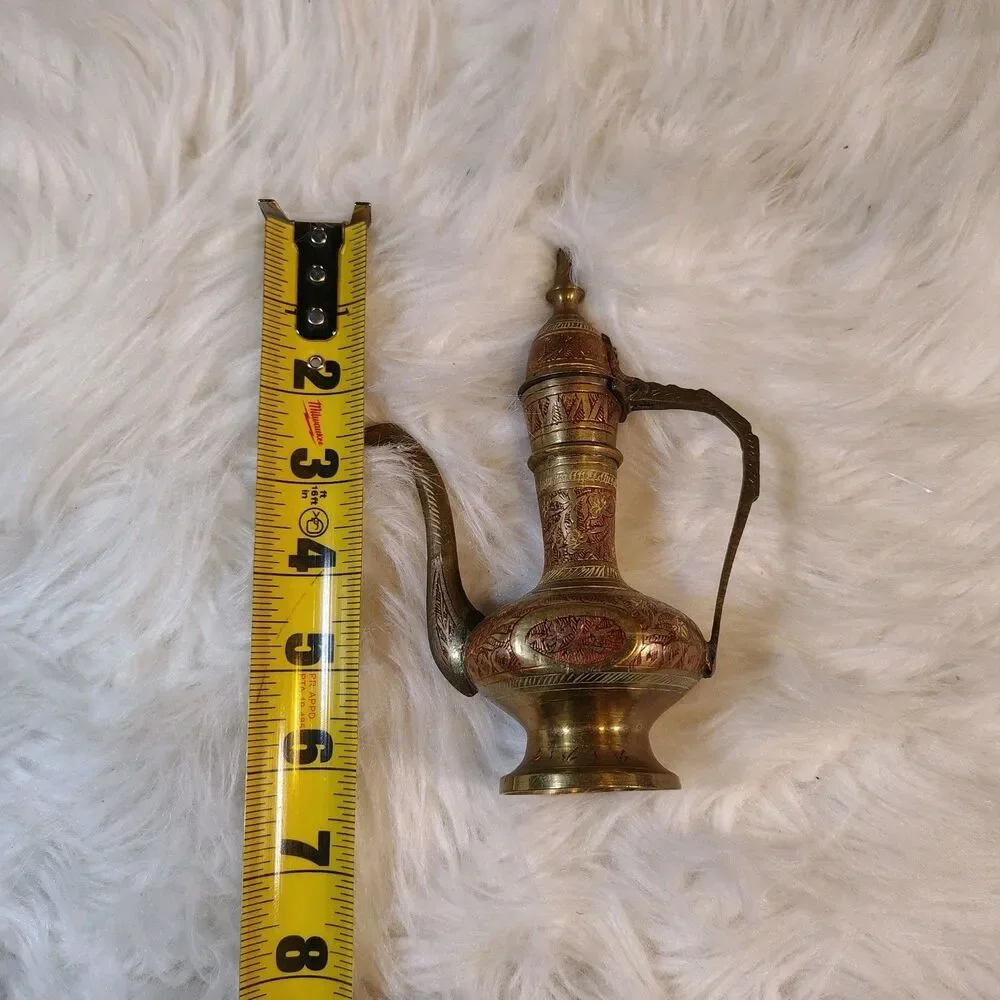 Brass Ingraved W Red Detail 